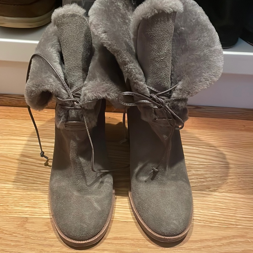 Ugg heeled booties